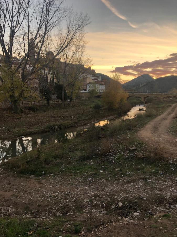 Casa Rural El Huerto Del Trucho Oliete Bagian luar foto