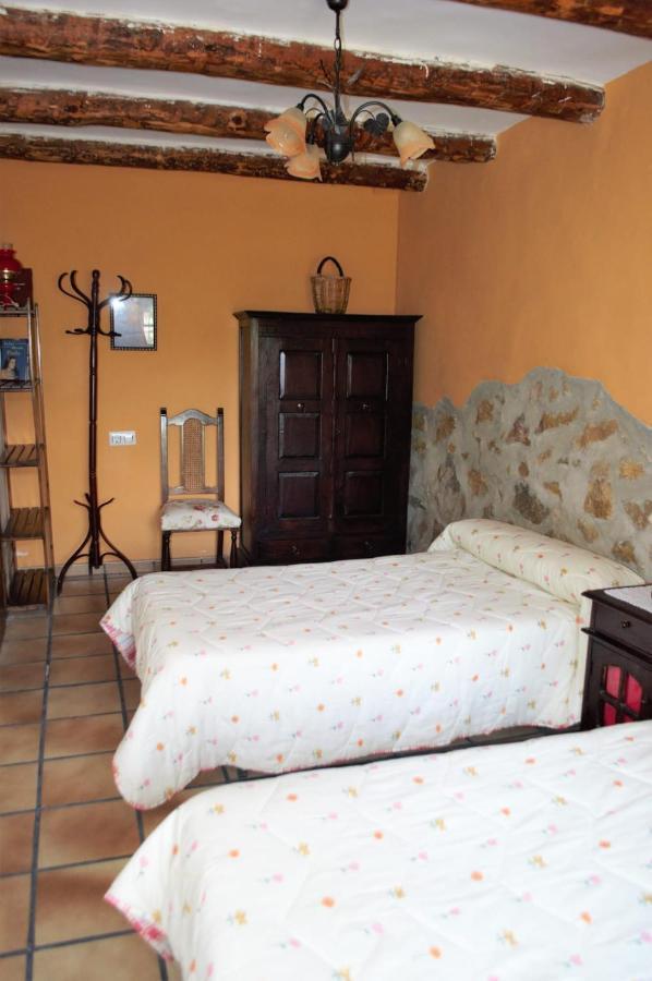 Casa Rural El Huerto Del Trucho Oliete Bagian luar foto